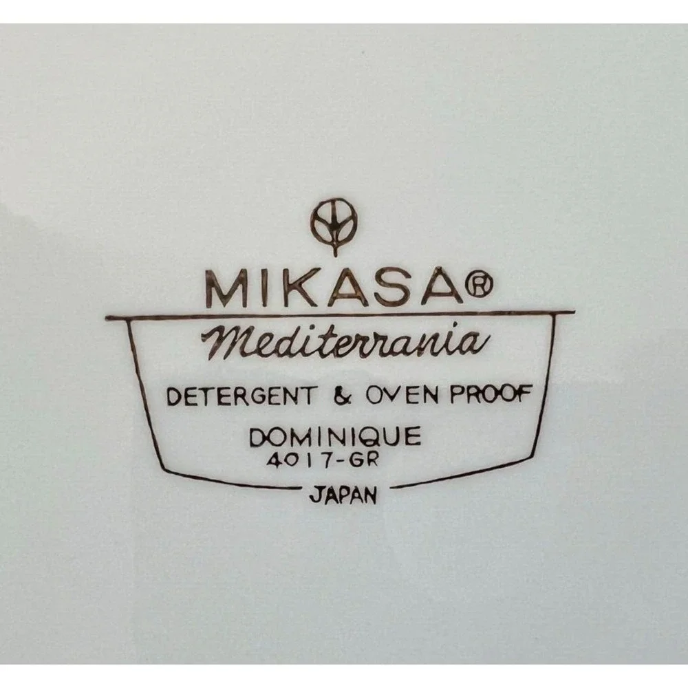 Vintage Mikasa Mediterrania‎ Dominique 12